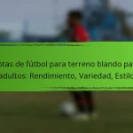 Botas de fútbol para terreno blando para adultos: Rendimiento, Variedad, Estilo