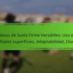 Clavos de Suela Firme Versátiles: Uso en múltiples superficies, Adaptabilidad, Diseño