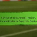 Clavos de Suelo Artificial: Tracción, Compatibilidad de Superficie, Diseño