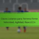 Clavos Livianos para Terreno Firme: Velocidad, Agilidad, Reacción