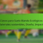 Clavos para Suelo Blando Ecológicos: Materiales sostenibles, Diseño, Impacto