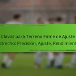 Clavos para Terreno Firme de Ajuste Estrecho: Precisión, Ajuste, Rendimiento