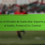 Tacos Artificiales de Suela Alta: Soporte para el tobillo, Protección, Control